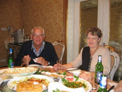 Chinese banquet after the boat trip, Suzhou