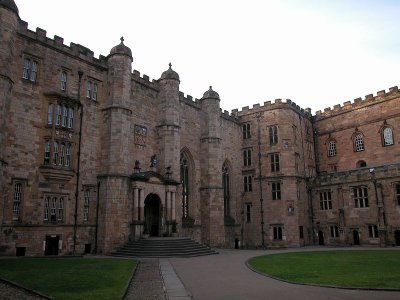 Castle courtyard