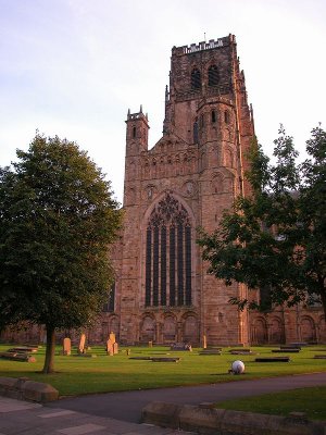  Durham Cathedral at dusk