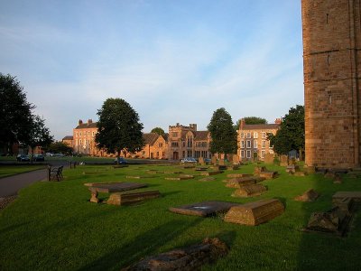 Cathedral graveyard