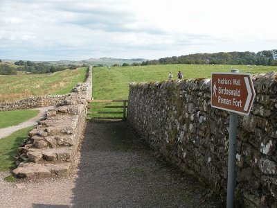 Hadrians Wall near Birdoswald