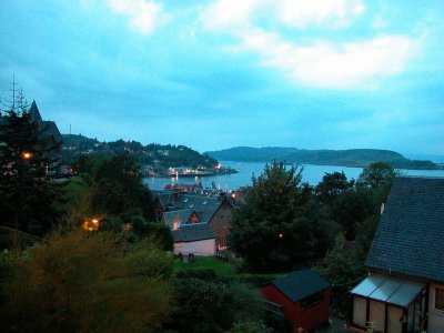 View from Greencourt B and B, Oban