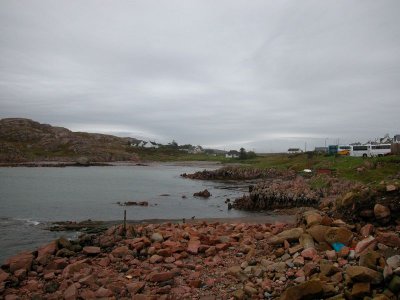 Fionnphort, while waiting for Iona Ferry
