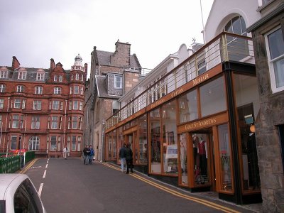 St Andrews shops - including Johnston's of Elgin