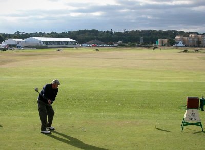 Teeing off