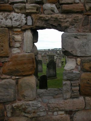 Those beautiful stones frame the cemetery