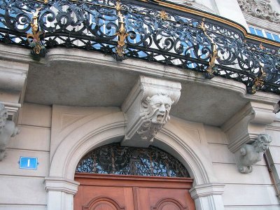 Detail over door, Zurich