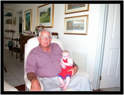 John and James at our home