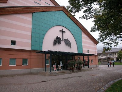 The Passion Play Theatre in Oberammergau