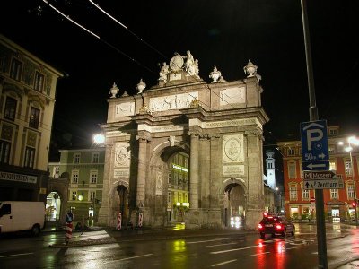The Triumphal Arch, Innsbruck
