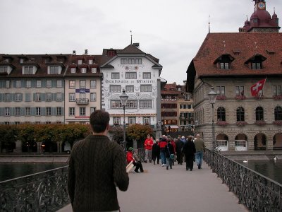 Over the bridge