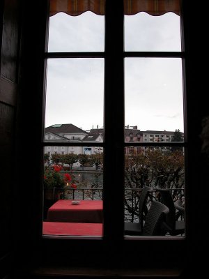 View from Hotel Schiff
