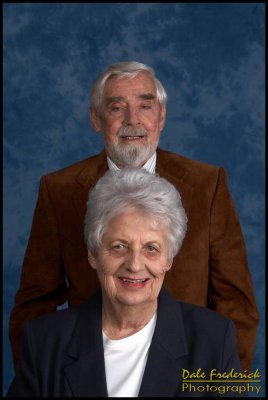 Mom and Dad Frederick 50th Portraits