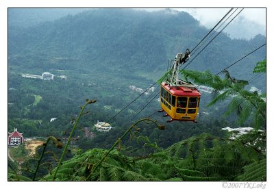 Cable-car to Genting Highlands