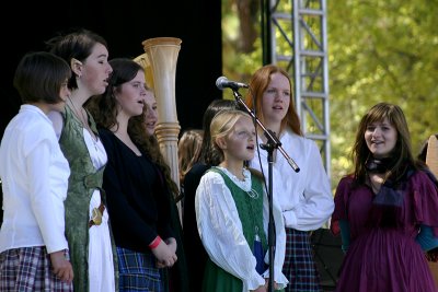 Celtic Kids perform