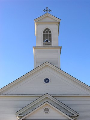 Front detail of church no. 1