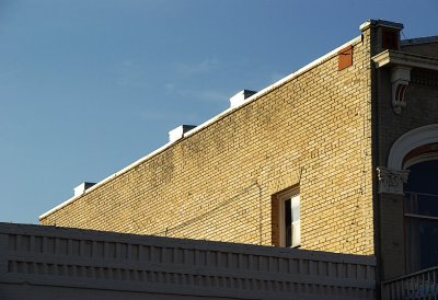 Brick wall triangle