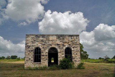 Rock building, Muldoon,Texas