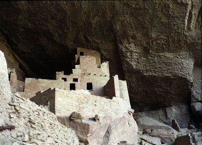 Mesa Verde NP, Colorado. The only American NP dedicated to the works of prehistoric man.