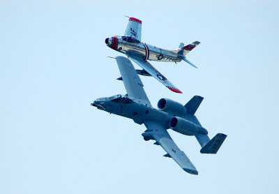 A-10 Thunderbolt & F-86