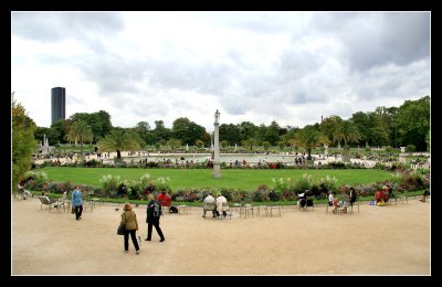 Estanque de los jardines de Luxemburgo