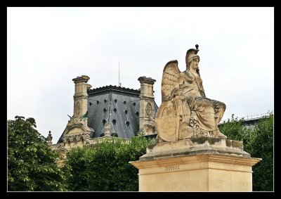 Estatua en las Tullerias