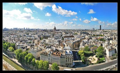 Panormica desde Notre-Dame