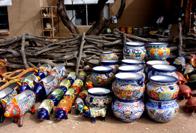 Tubac pottery.