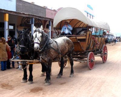 Chuck wagon in Tombstone