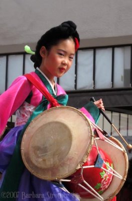 Korean Drummer Girl
