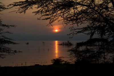 Sunset at Lake Eyasi