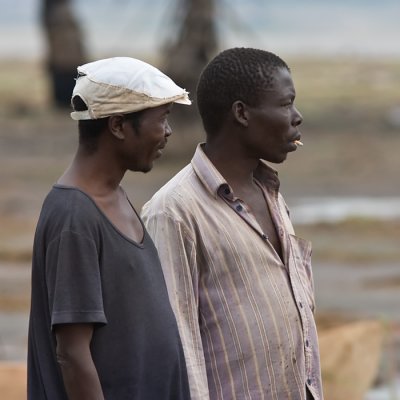 Fishermen at Lake Eyasi