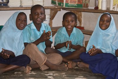 Childeren at the Al-Karim Nursery school - Fumba - Zanzibar