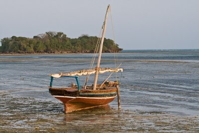 Boat at Fumba beach