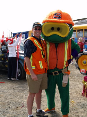 Scott Dickson, director of communications & Sam