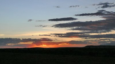 Sunset on the Mara