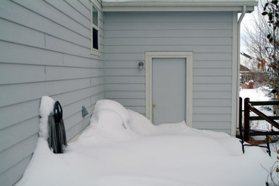 Back of the garage