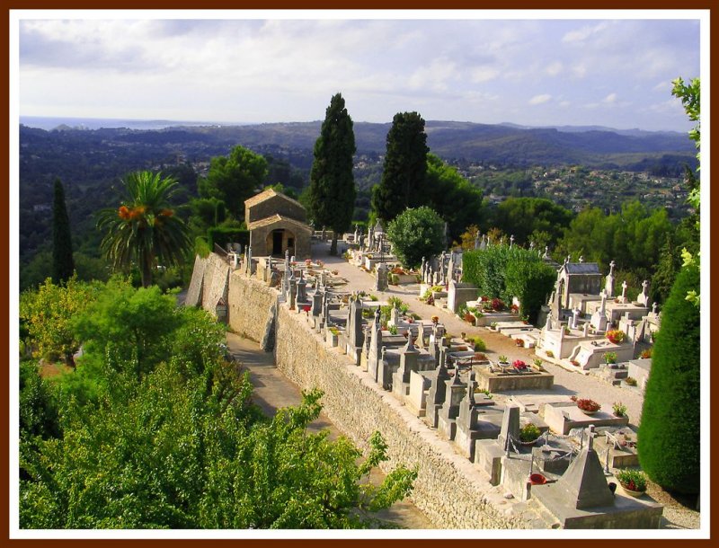 Cemetery In St.Paul, Resting Place Of Mark Shagal