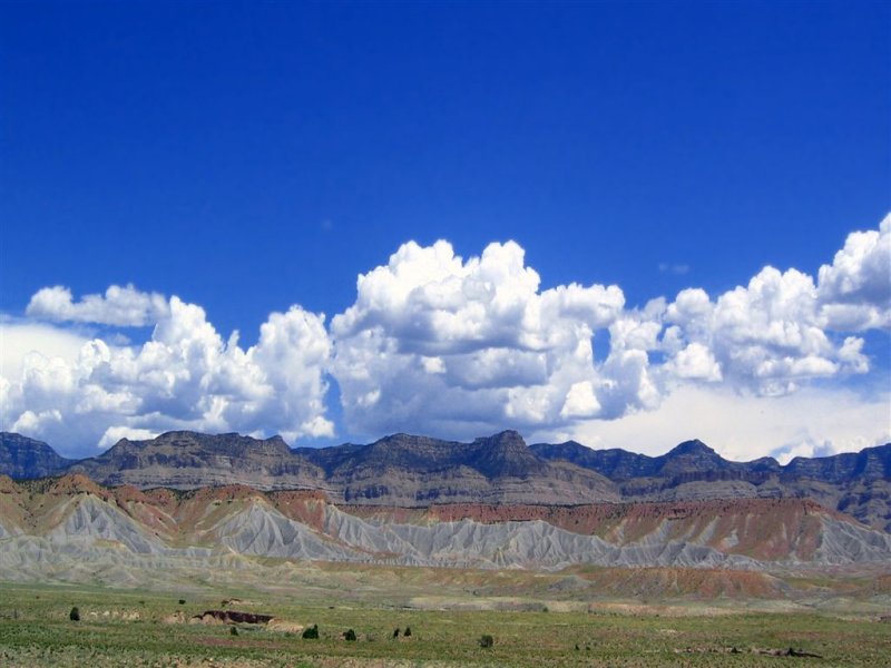 Clouds of Desert
