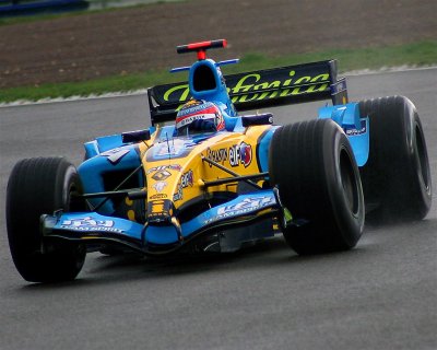 F1 Renault In Action