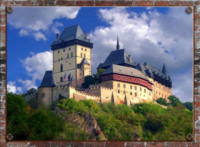 Fairy Tale Karlstein Castle, Karlstein, Czechia