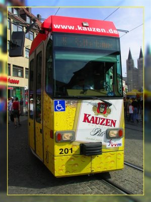 Beer Impaired Tram, Wurzburg, Germany