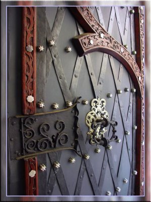 Medieval Door,  Eger, Hungary