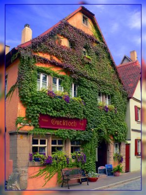 Charming Gasthof, Rothenburg, Germany