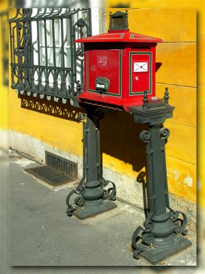 Postal Box, Budapest ,Hungary