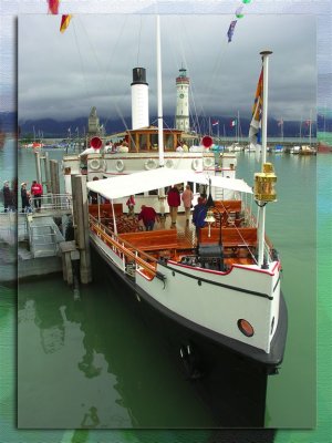 Cruise Steam Ship, Lindau, Germany