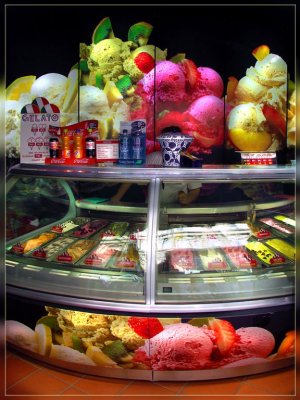 Colourful Gelaterie, Budapest, Hungary