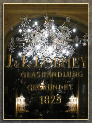 Shopping For Chandeliers In Style, Budapest, Hungary