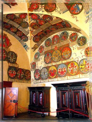 Coats Of Arms In Prague Castle, Czechia