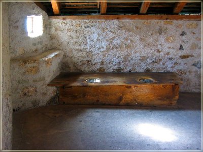 Cozy Arrangements For Two...Toilet In Chillon Castle, Switzerland